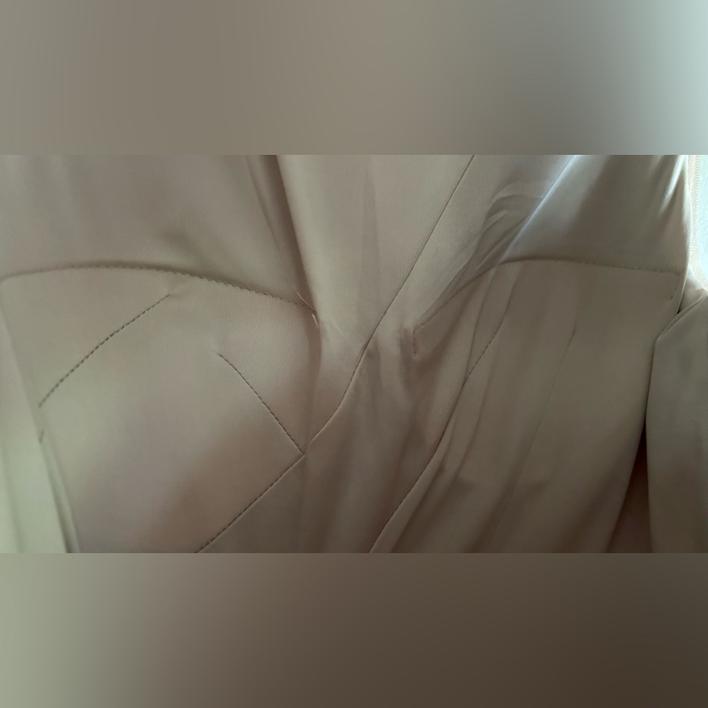 ADRIANNA PAPELL Sequin Draped Formal Gown Ethereal Greek Goddess Long Dress Sz 6 - Picture 12 of 16